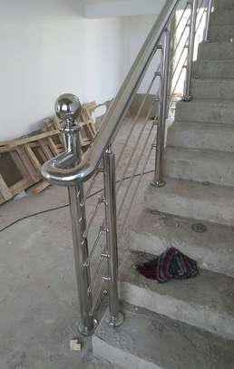 Rampe escalier en Inox image 2