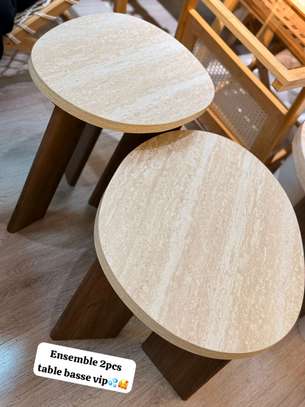 Table basse 2pcs Gad image 2