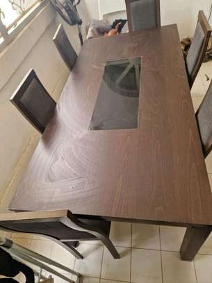 Table a manger 8 places avec 6 chaises image 7