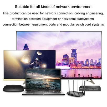 Câble de connexion réseau Gigabit Cat6 en cuivre pur - 25M image 12