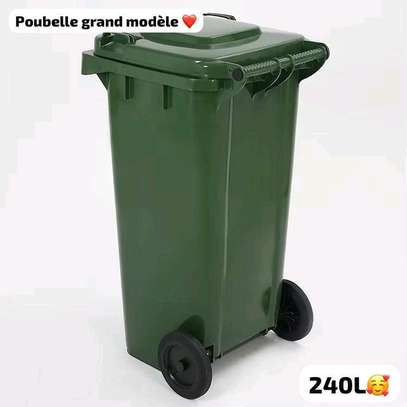 Poubelle à ordures 240 litres image 2
