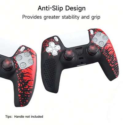 Manette PS5 God of War édition limitée blanche rouge image 5