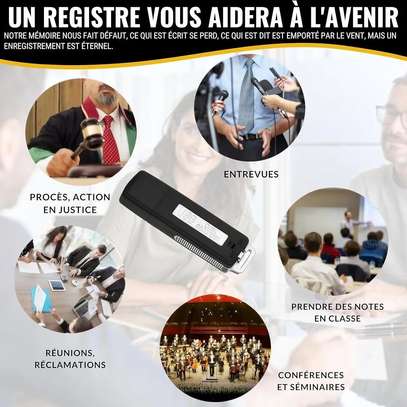 ENREGISTREUR VOCAL NUMERIQUE 8Go ET  96H D'autonomie image 6