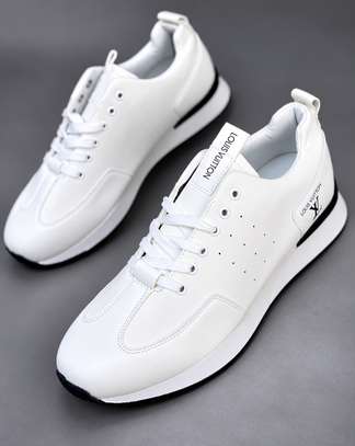 Louis Vuitton sneakers homme bleu -blanc confort premium image 2