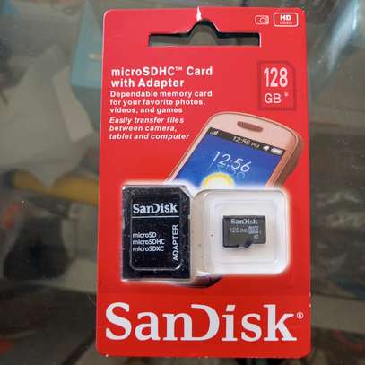 Sandisk Carte mémoire micro SDHC  TF 128 Go image 3
