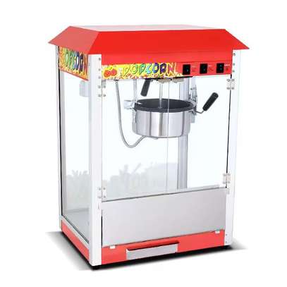 Bochang Machine Pop-corn Pro Inox Rouge Blanc image 3
