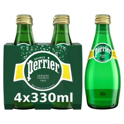 Eau minérale naturelle gazeuse Perrier 330ML image 3