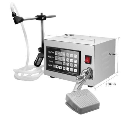 Remplisseuse auto 5-3000ml 3L/min inox pédale image 3