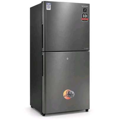 REFRIGERATEUR SHARP 2PORTES INVERTER GRIS SJP460DS3 image 2