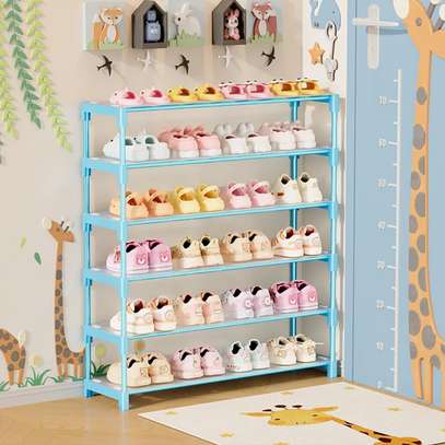 Étagère de rangement de chaussures en fer image 3