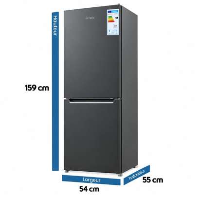 REFRIGERATEUR ASTECH COMBINE 3TIROIRS GRIS FC234CM0G image 5