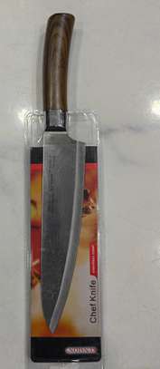 Couteau de chef professionnel lame inox manche ergonomique image 5