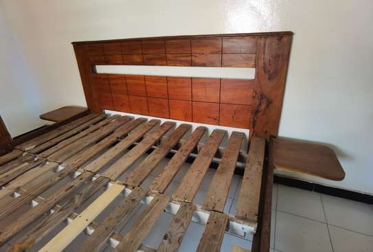 GRAND LIT 3 PLACE 180x190 - BOIS MASSIF image 3