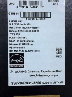 MSI Thin A15 RTX : 4050 : 8go image 2