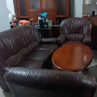 ÉLÉGANT SALON EN CUIR 5 PLACES – CONFORT & PRESTIGE image 2