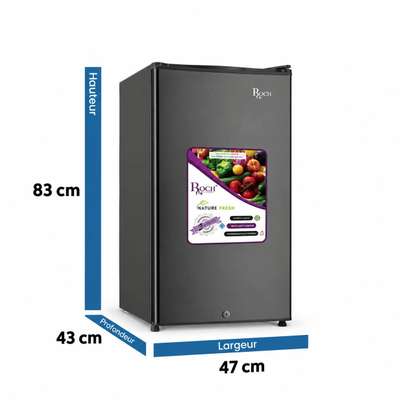 REFRIGERATEUR ROCH BAR 1PORTE GRIS RFR120S image 4