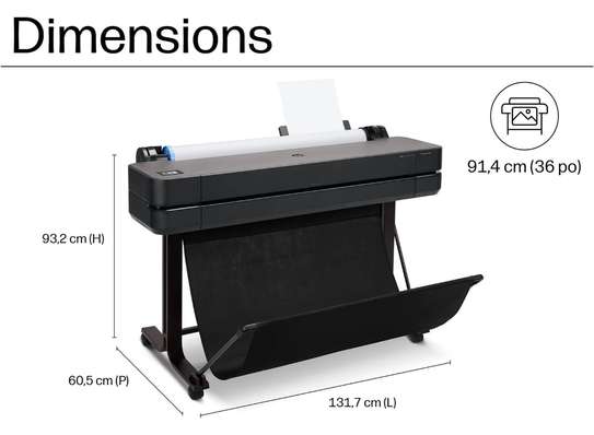 IMPRIMANTE CANON TRACEUR GRAND FORMAT 36" T630 image 3