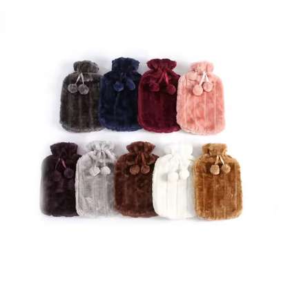 Bouillotte avec housse en peluche douce – 2 litres image 6