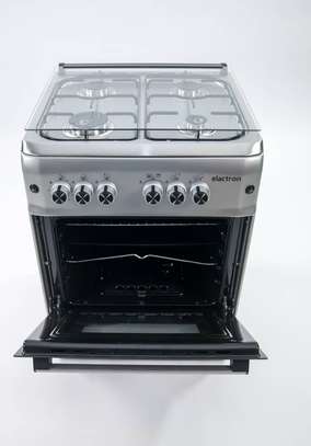CUISINIERE 4FEUX ELACTRON 60X60 GRIS EL5757 image 4
