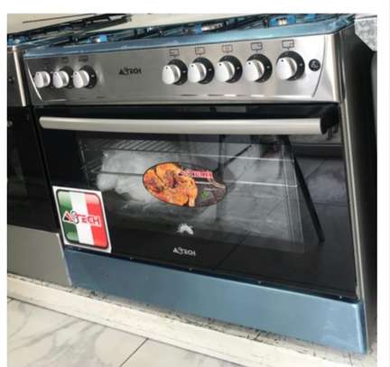 CUISINIERE ASTECH 5 FEUX 90 full option(promo) image 3