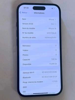 Iphone 16 128GB Sim image 2