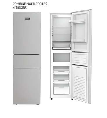 PROMO RÉFRIGÉRATEUR ENDURO 246L COMBINÉ 4TIROIRS SILVER image 1