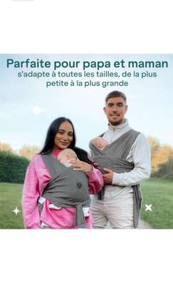 Écharpe de portage bébé image 2
