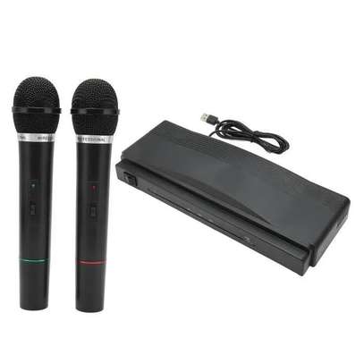 Paire de Microphone sans fil +1 récepteur 2,4Ghz VHF image 2