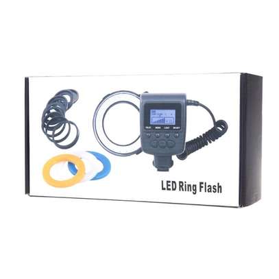 Macro 48 LED Anneau Flash Light LCD Display Power Control image 12