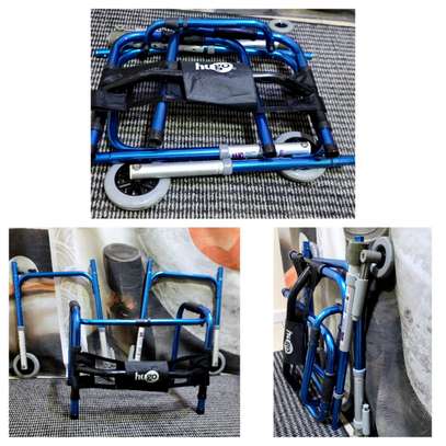 Déambulateur 4 roues -Béquilles -Chaise roulante médicalisée image 3