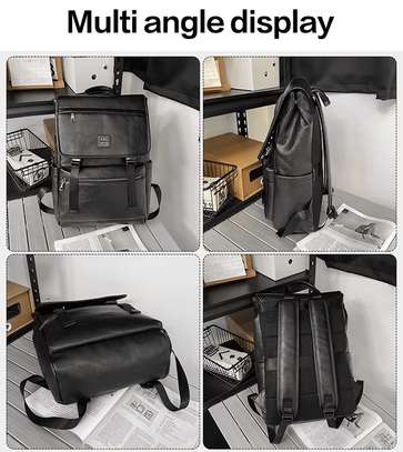 Sac a dos en cuir Vintage image 2