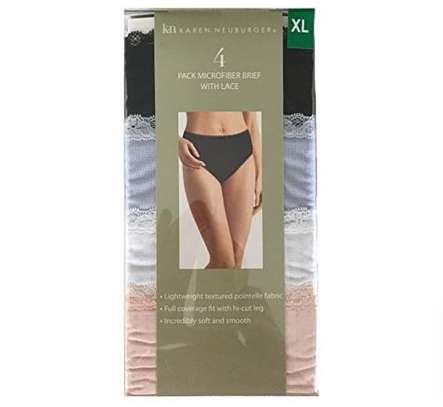 Ensemble de 4 slips pour femme en microfibre image 4