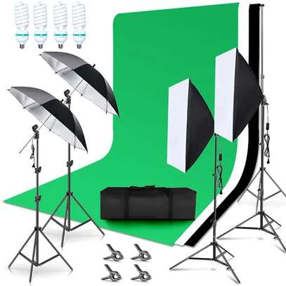 Ensemble kit softbox lumière photo vidéo image 1