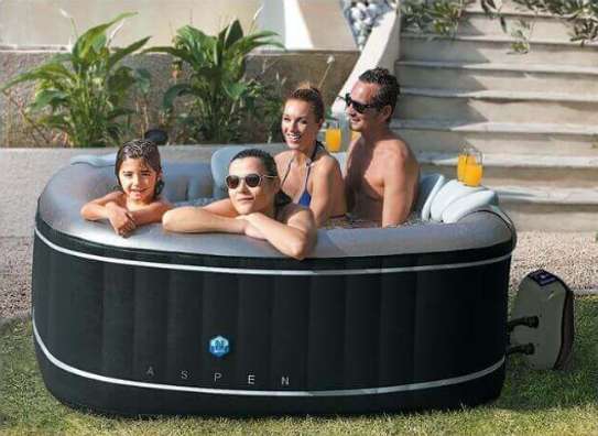 Netspa Aspen spa gonflable 4 personnes noir image 2