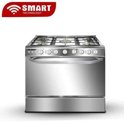 CUISINIÈRE 5FEUF SMART TECHNOLOGY FULL OPTION INOX image 1