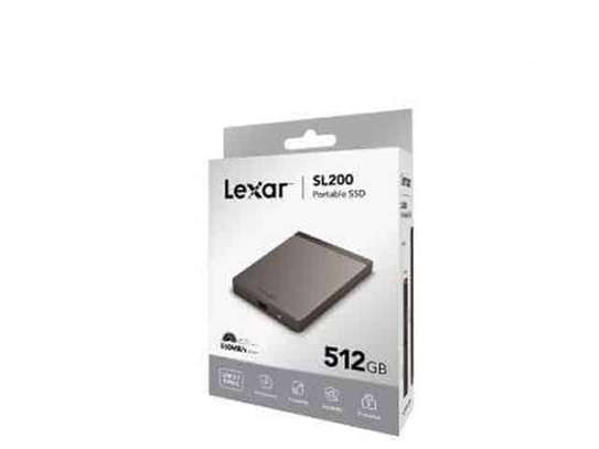 DISQUE DUR EXTERNE 512 GB SSD LEXAR SL200 image 2