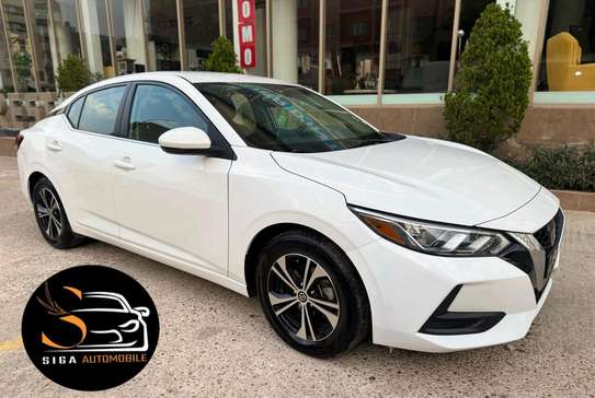NISSAN SENTRA 2021 - BLANCHE image 3