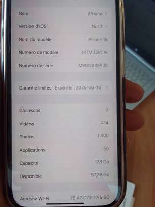 Iphone 15 à vider a un prix imbattable image 6
