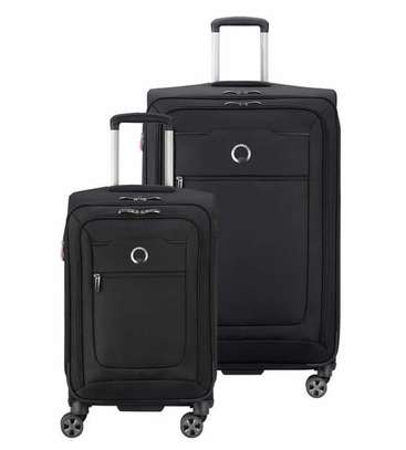 Set de deux valises DELSEY en tissu noir image 4