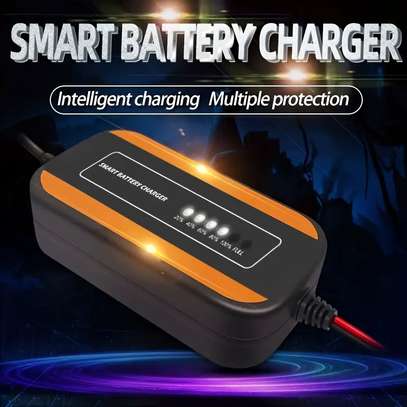 Chargeur de batterie de voiture/moto automatique 12V, 3A image 7