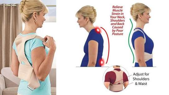 Correcteur de posture posture femme corset magnétique image 4