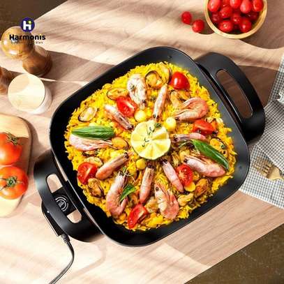 Casserole acier émaillé de 2 à 7 litres - noire et rouge image 6