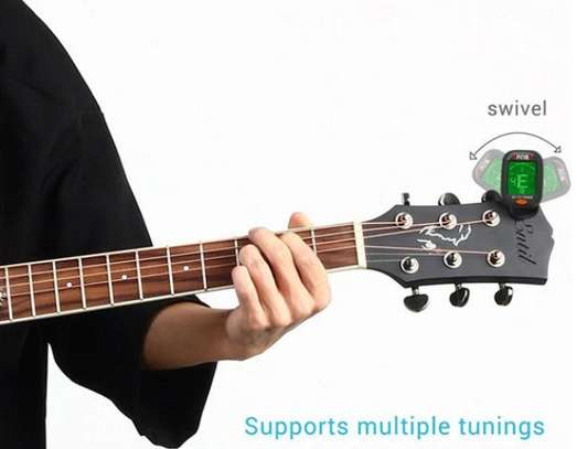 Accordeur de guitare électrique numérique portable pour violon basse  ukulélé