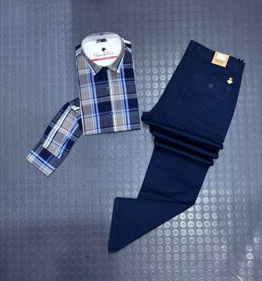 Jeans ,Lacoste ,ensemble chemise et Lacoste image 9
