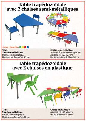 Table banc école - mobilier scolaire et bureau image 9