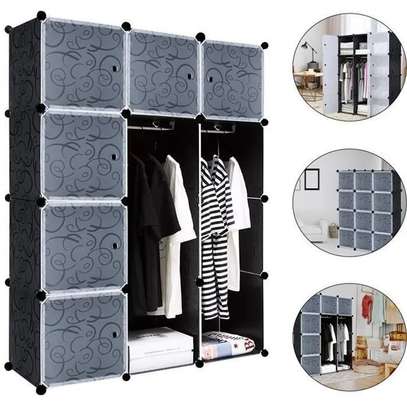Armoire penderie 3 battants plastique image 1