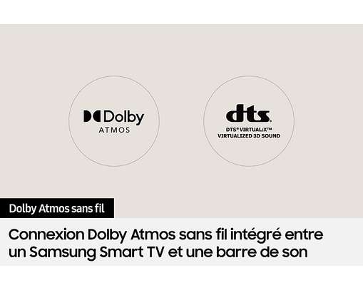 Barre de son Samsung HW-S800B Dolby Atmos 3.1.2 Noir image 2
