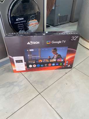 smart google tv astech 32" full options image 1