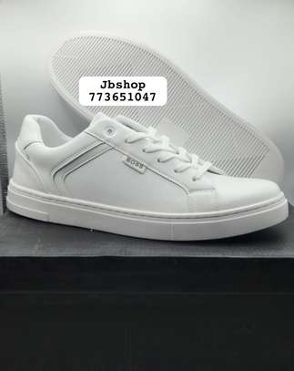 Balmain Chaussures Bleu Marine Antidérapantes Élégantes image 4