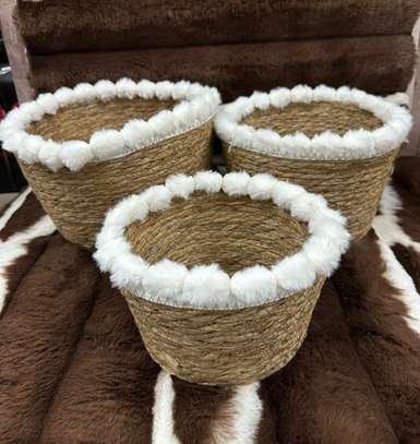 Panier palier en bambou 3pcs image 4